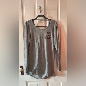 Rivalry Threads Gray Long Sleeve CAROLINA GAMECOCKS Tee